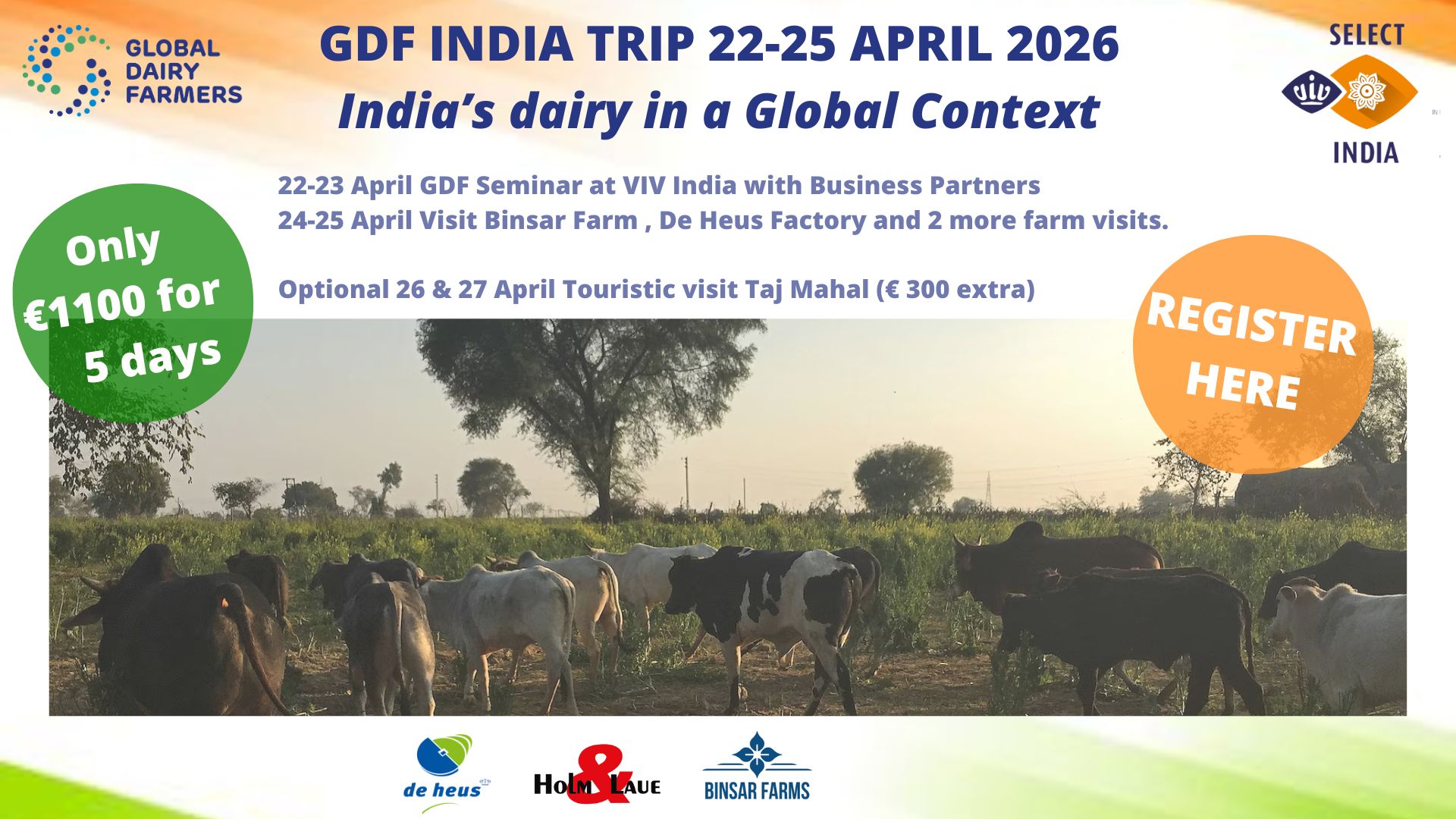 GDF India Trip 22 -25 April New Delhi